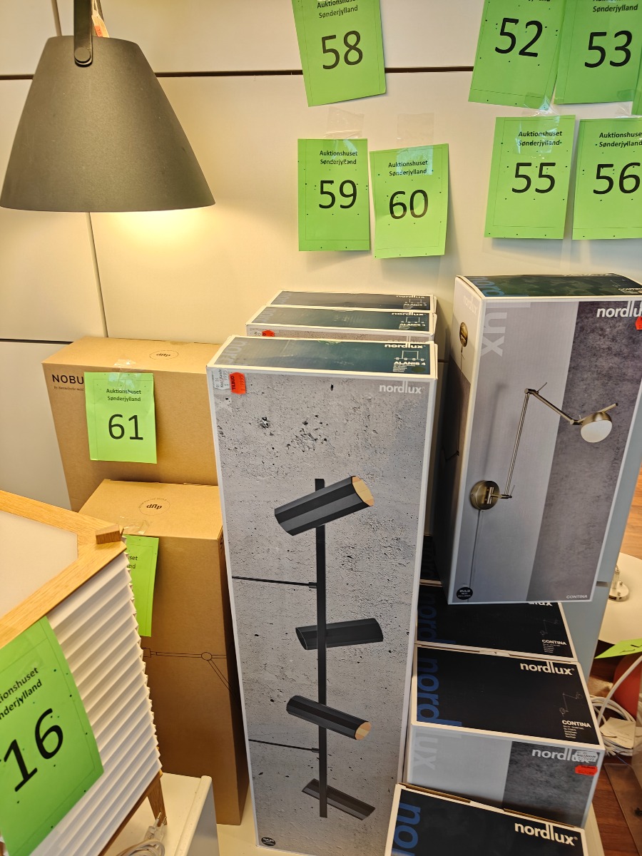 Nordlux Alanis 4 spotskinne, sort