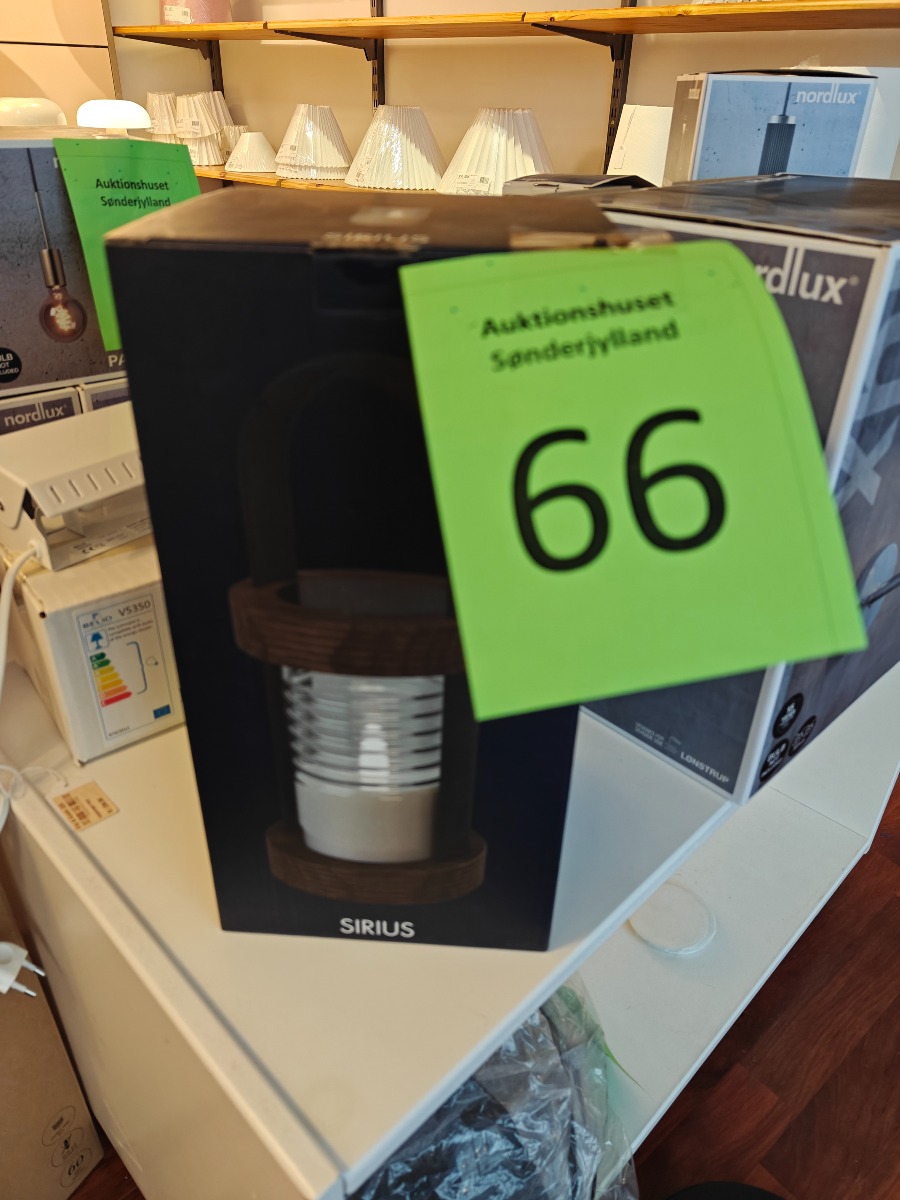 Sirius Aston solcelle lanterne