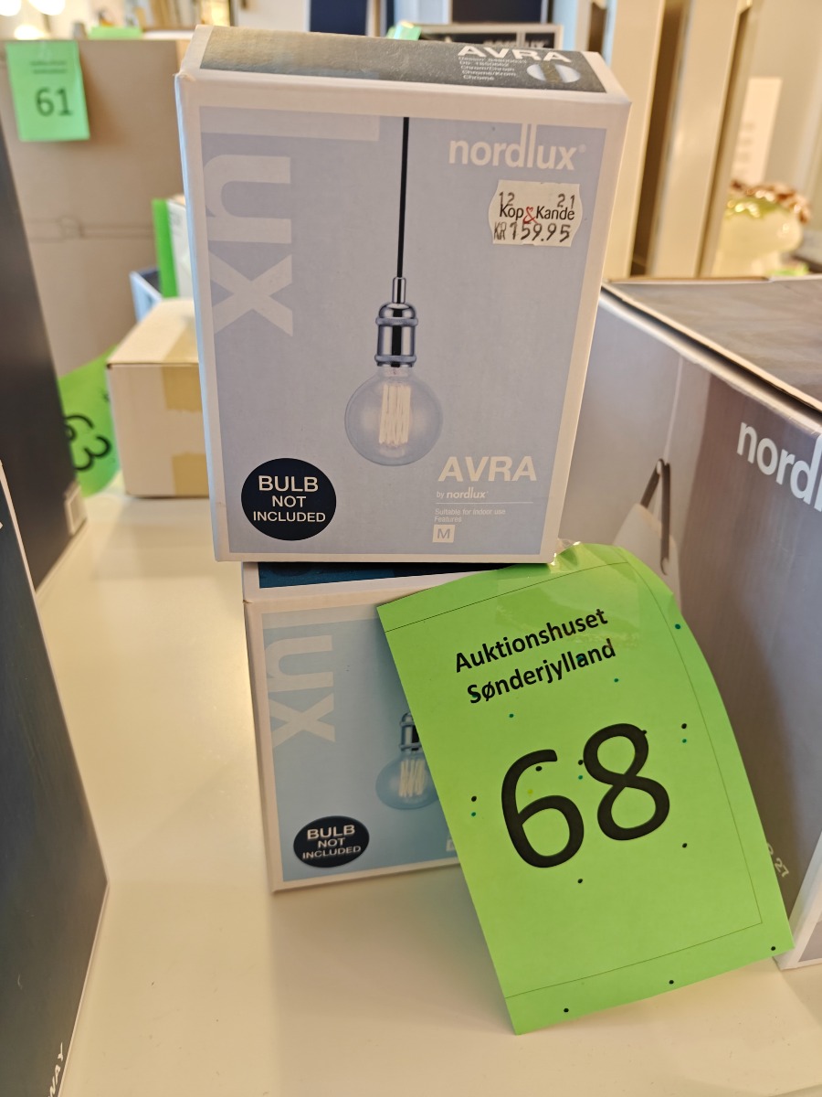 2 stk. Nordlux Avra pendler 