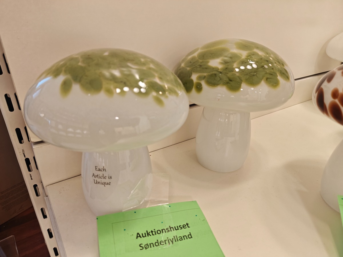 2 stk. La Vida Mushroom LED bordlampe