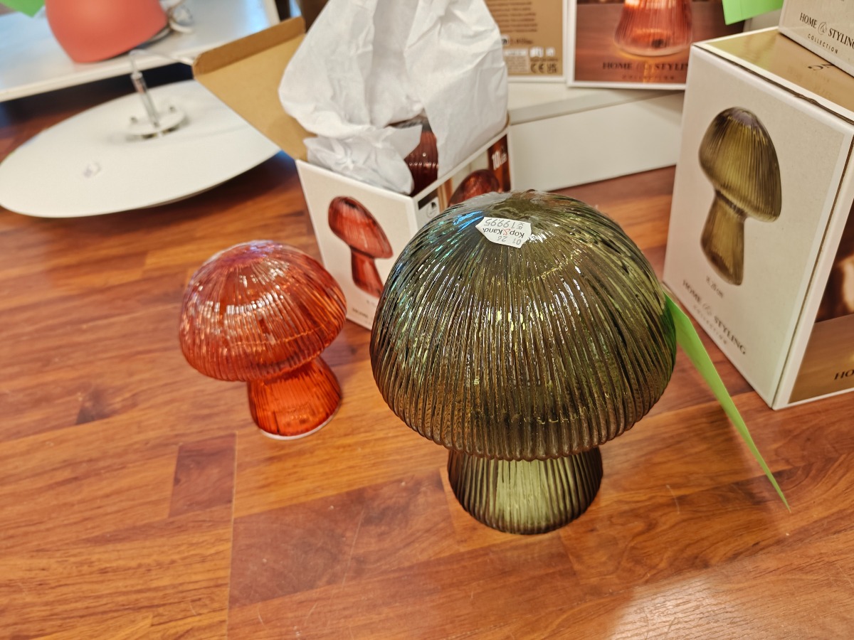 3 stk. Home Styling Collection svampelampe 