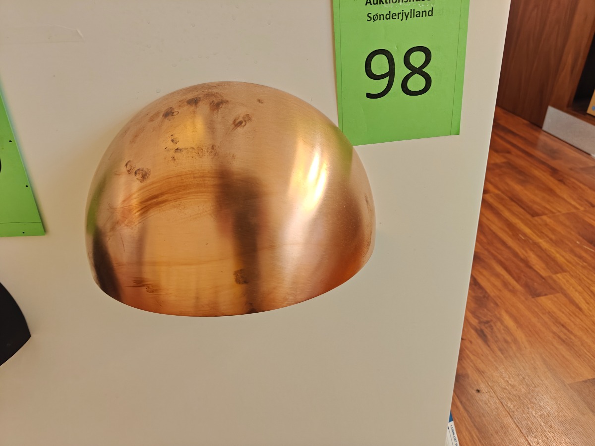 Light-Point Rørhat væglampe kobber