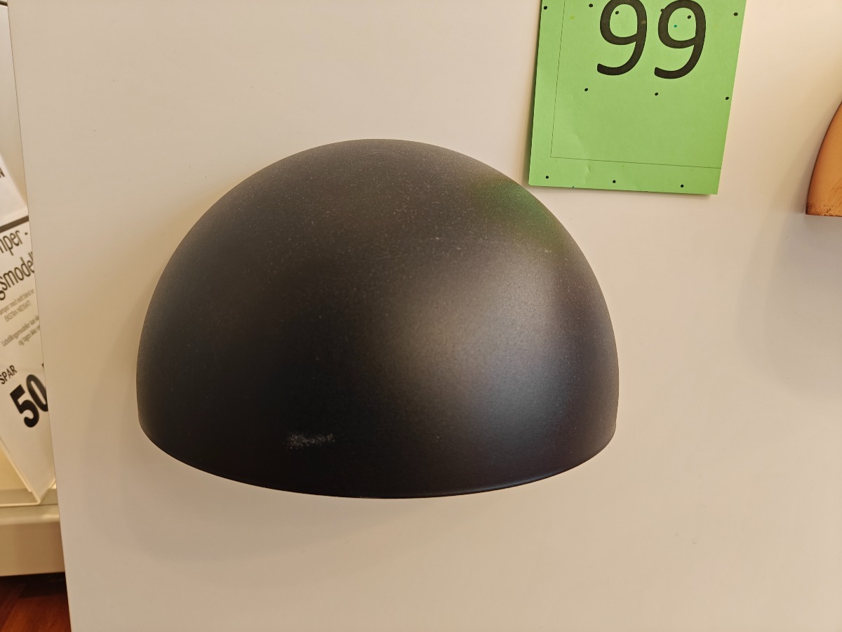 Light-Point Rørhat væglampe matsort