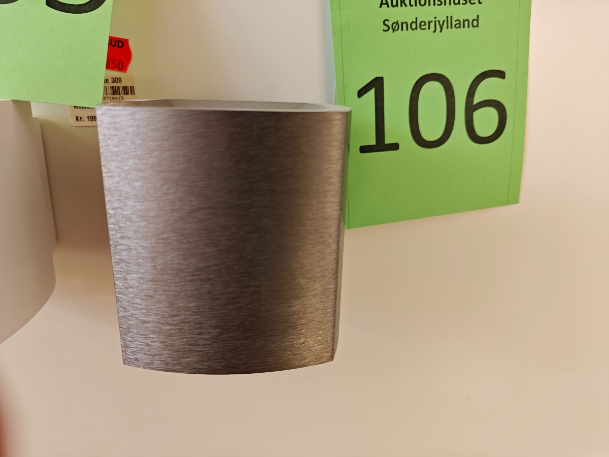 Light-Point Mirage Wall lamp 1, rustbrun