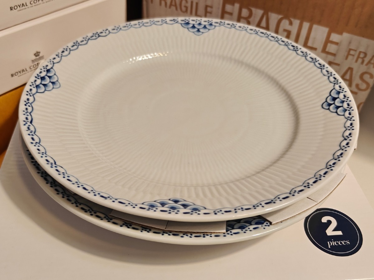 Royal Copenhagen, Prinsesse tallerkener 22 cm