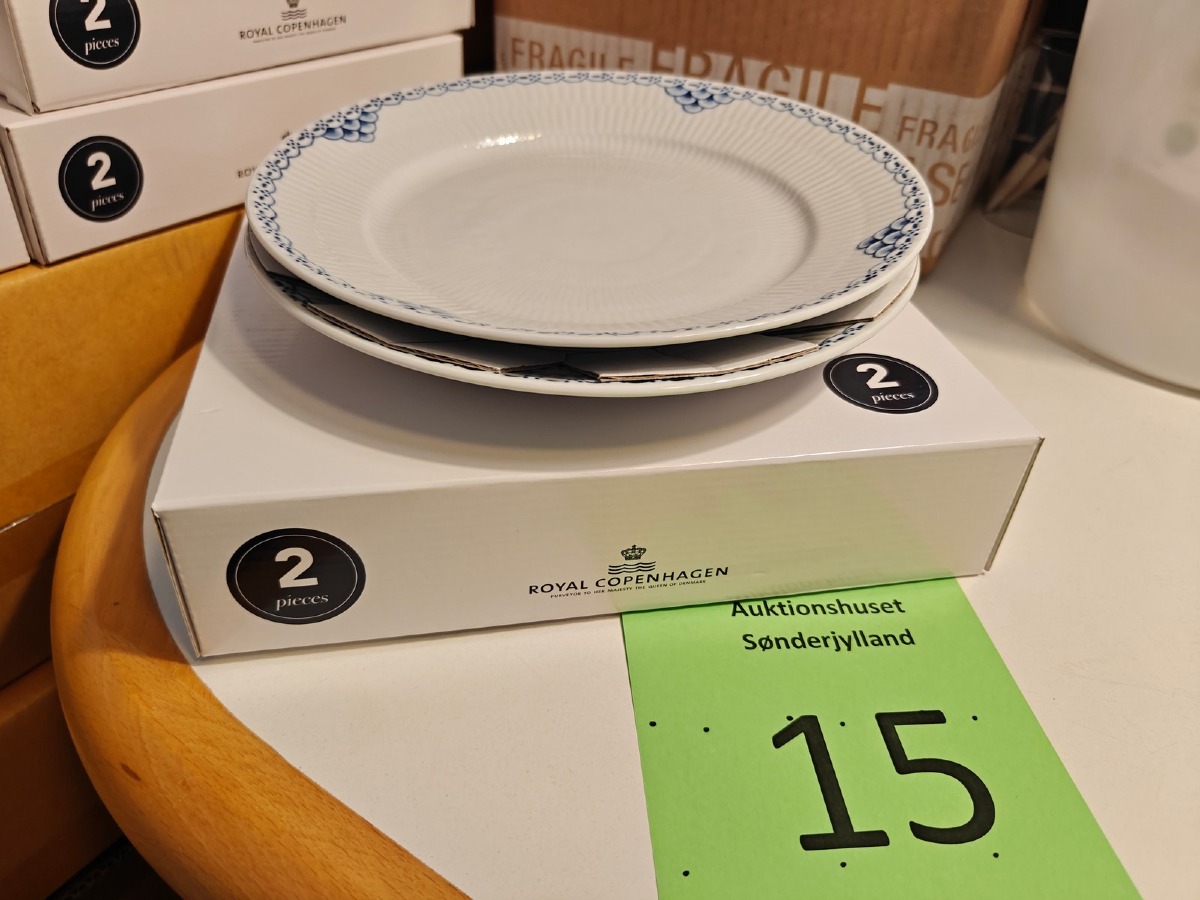 Royal Copenhagen, Prinsesse tallerkener 22 cm