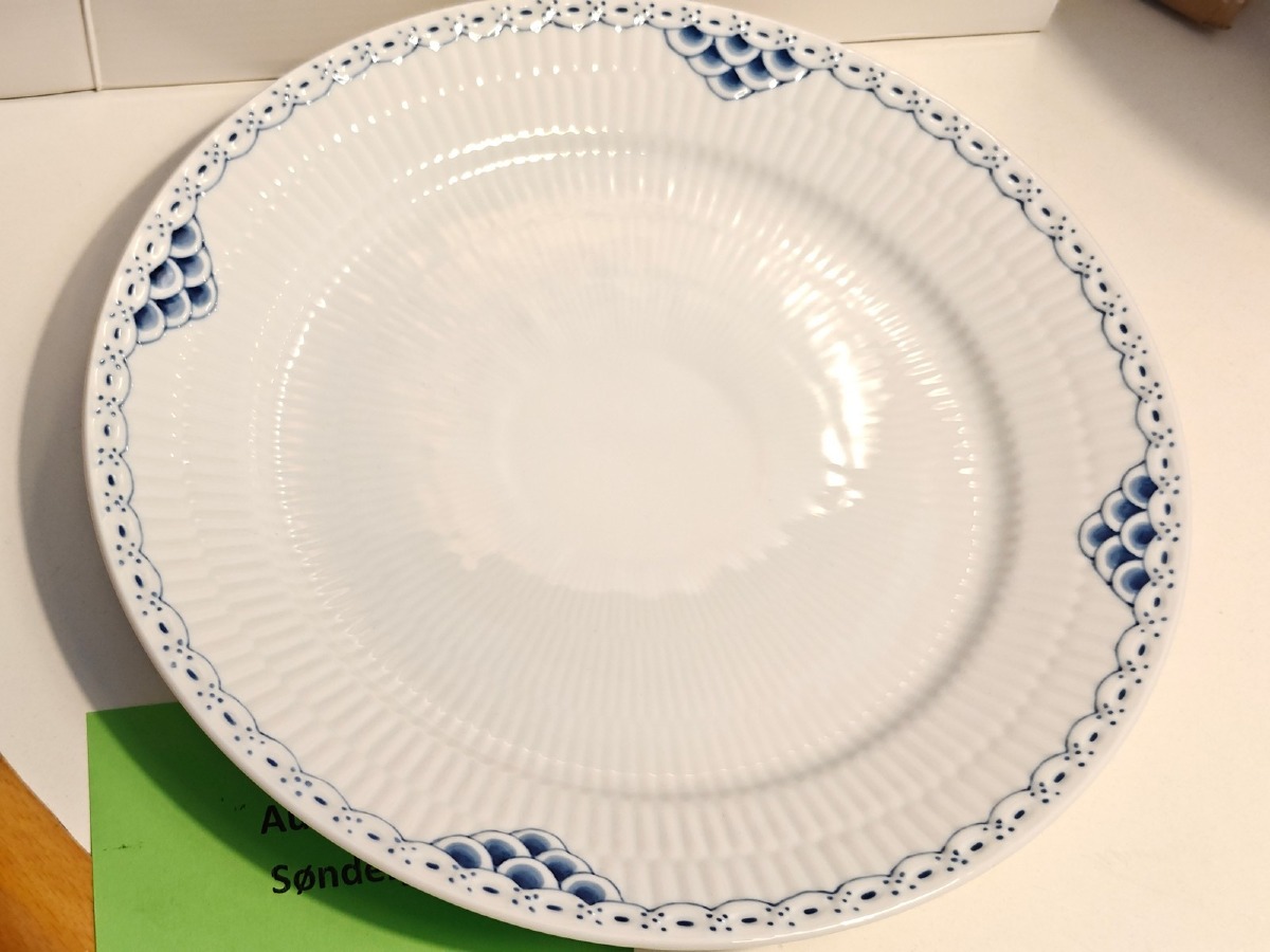 Royal Copenhagen, Prinsesse tallerken 25 cm
