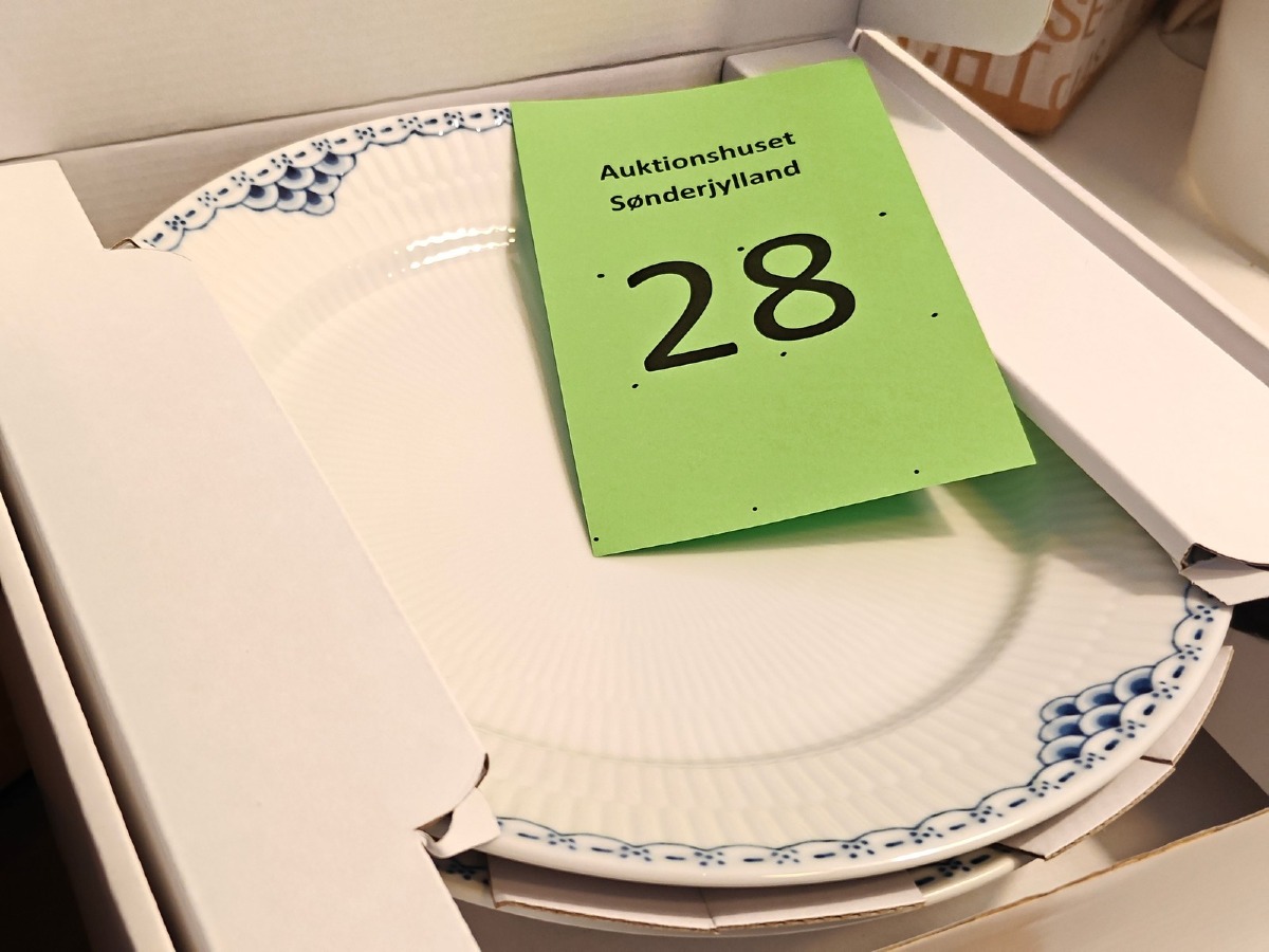 Royal Copenhagen, Prinsesse tallerkener 27 cm, 2 stk