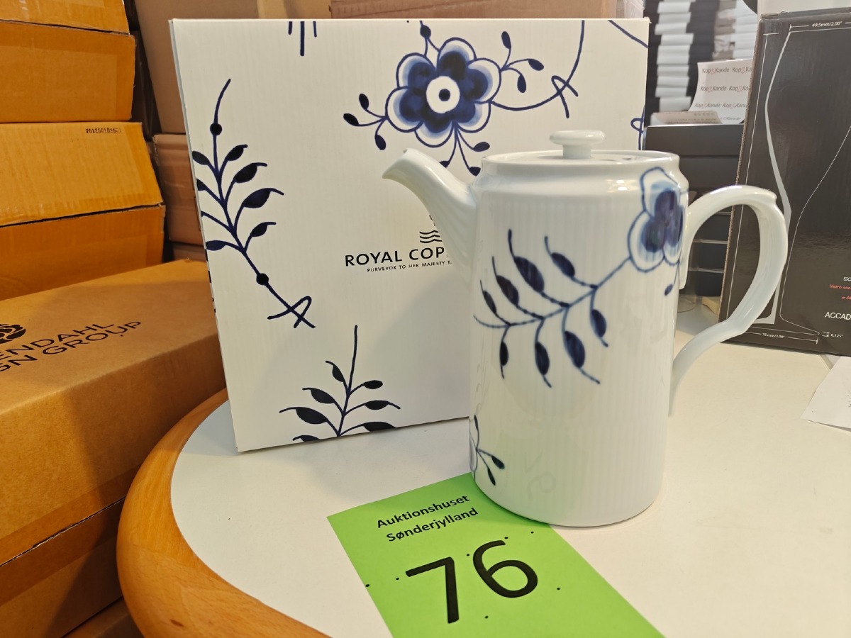 Royal Copenhagen, Blå Mega kande med låg, 1,1 L