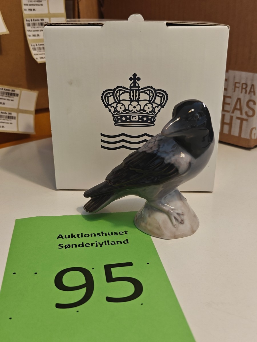 Royal Copenhagen, årsfigur krage, fra 2025