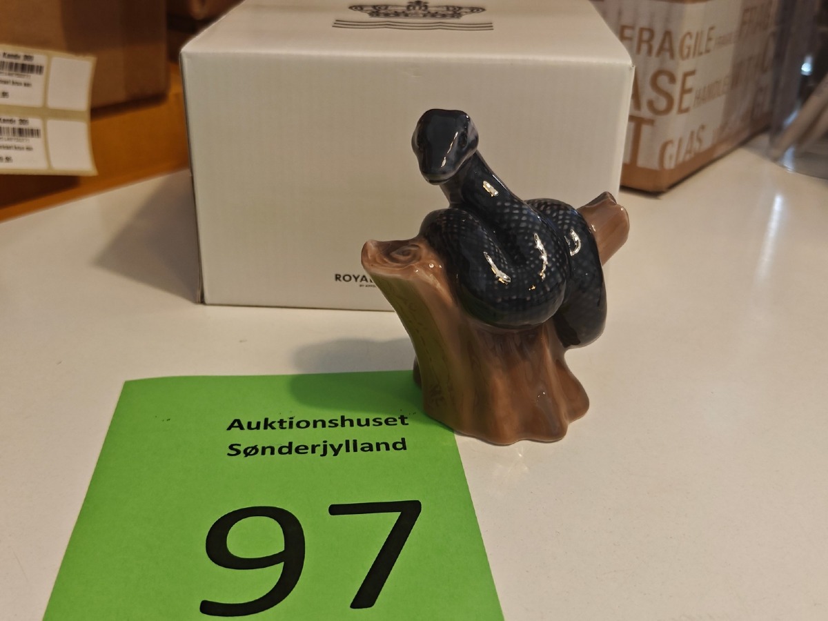Royal Copenhagen, årsfigur slange, fra 2025