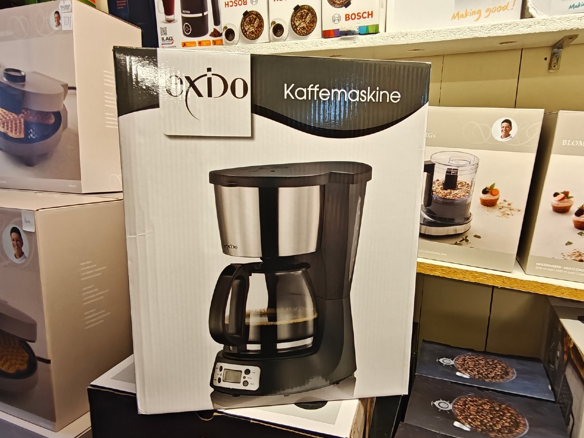 Exido kaffemaskine 
