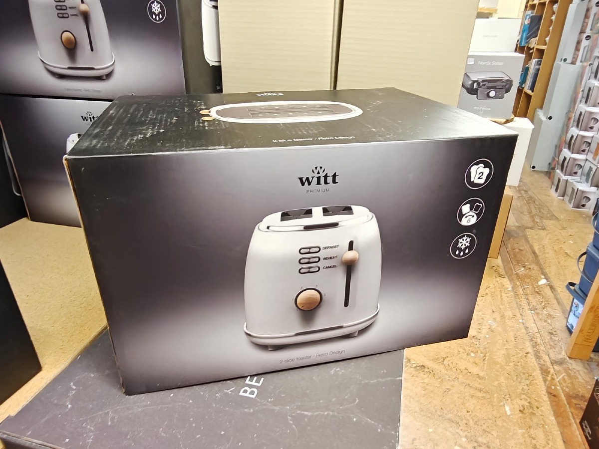 Witt Premium dobbelt brødrister