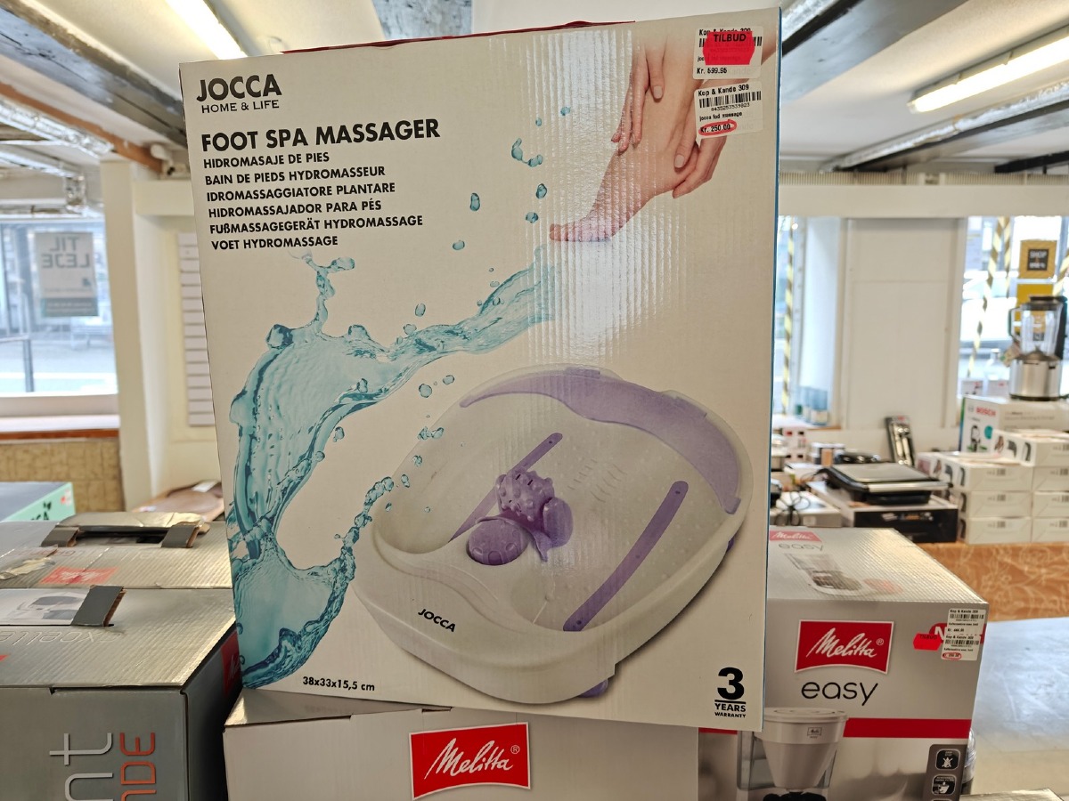 Jocca fodbad med massage 