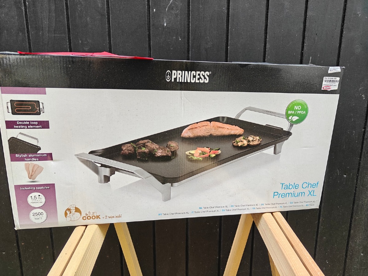 Princess Table Chef Premium XL stegeplade til spisebordet