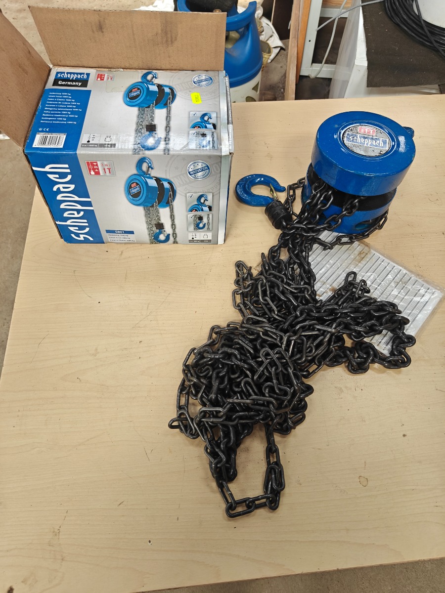 Sheppach Kæde talje 1000 kg