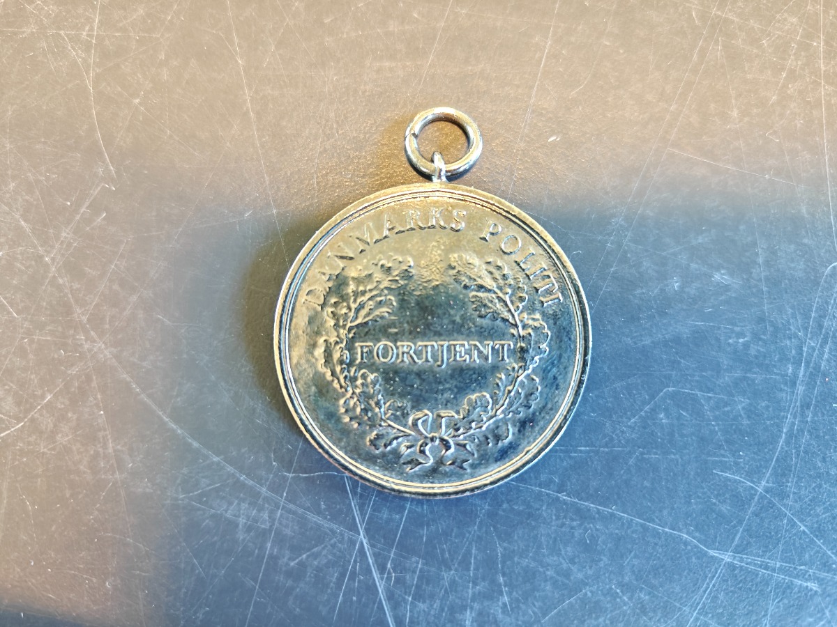 Danmarks Politi. Fortjenstmedalje