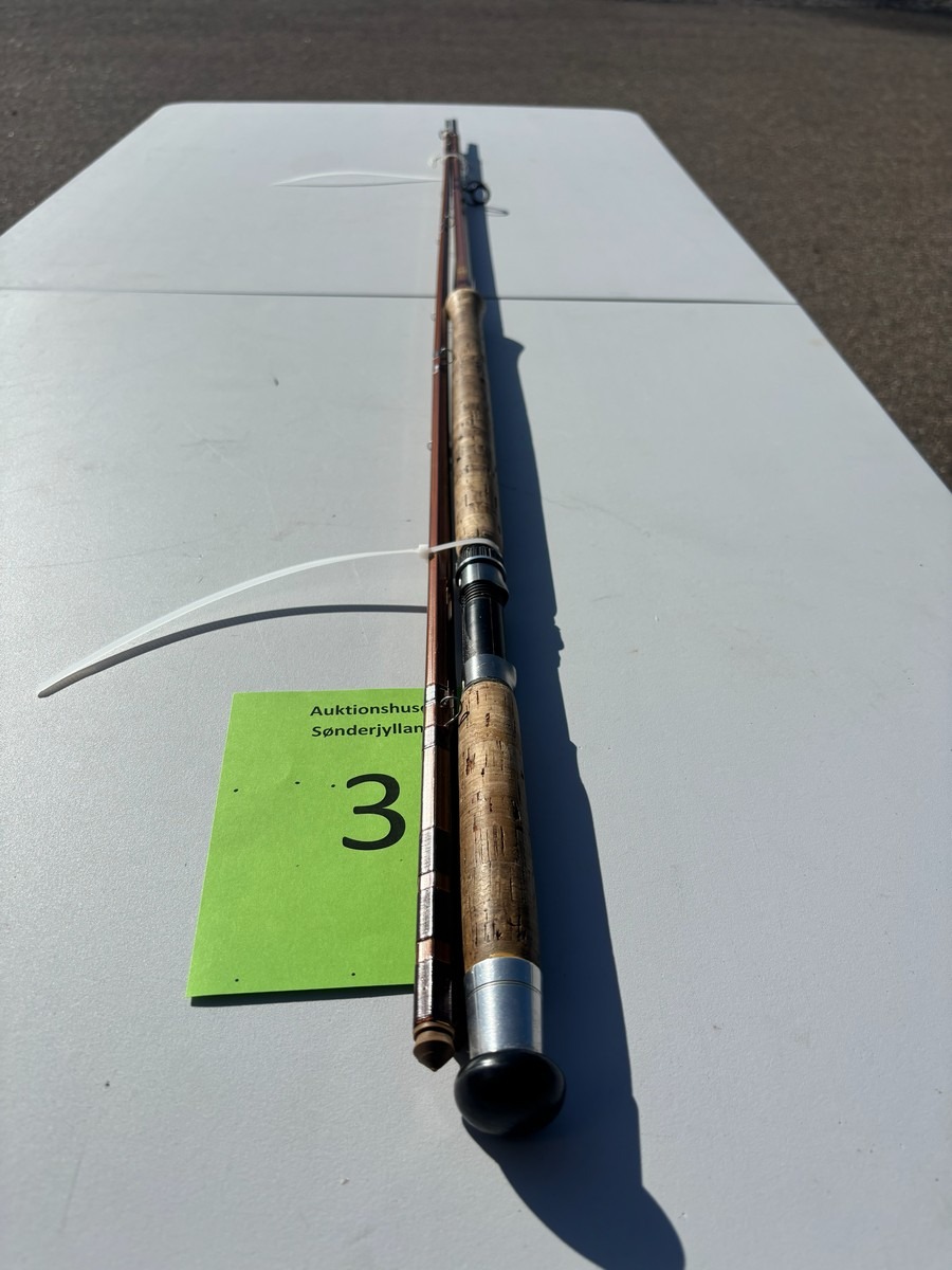 Kvalitets fluestang fra engelske Bruce & Walker, model “Hexagraph”