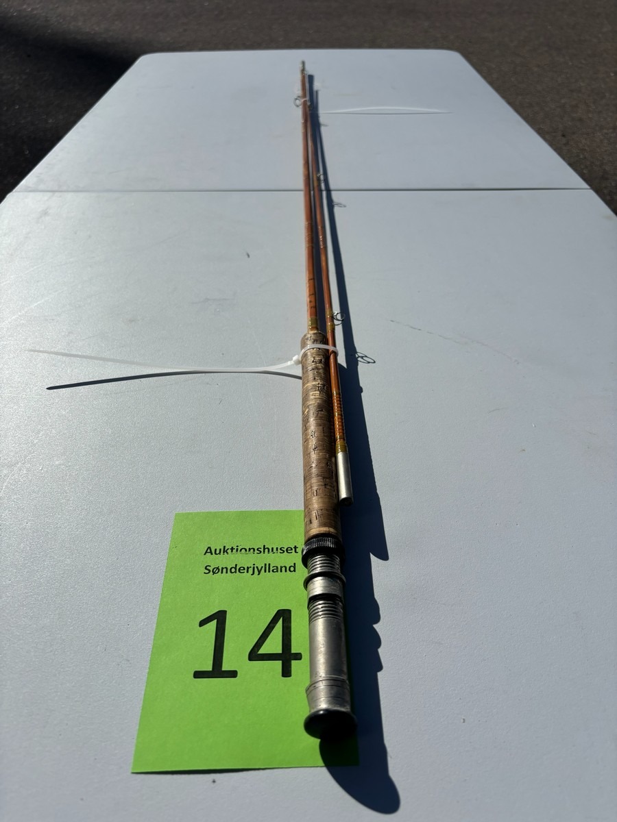 Splitcane fluestang “The Trout Rod” – 2-delt. ca. 7–8 ft
