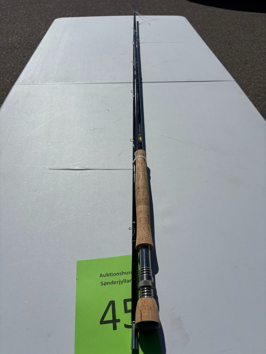 Fluestang fra House of Hardy, England, model “Hexagraph Reservoir”. Længde 10’ 