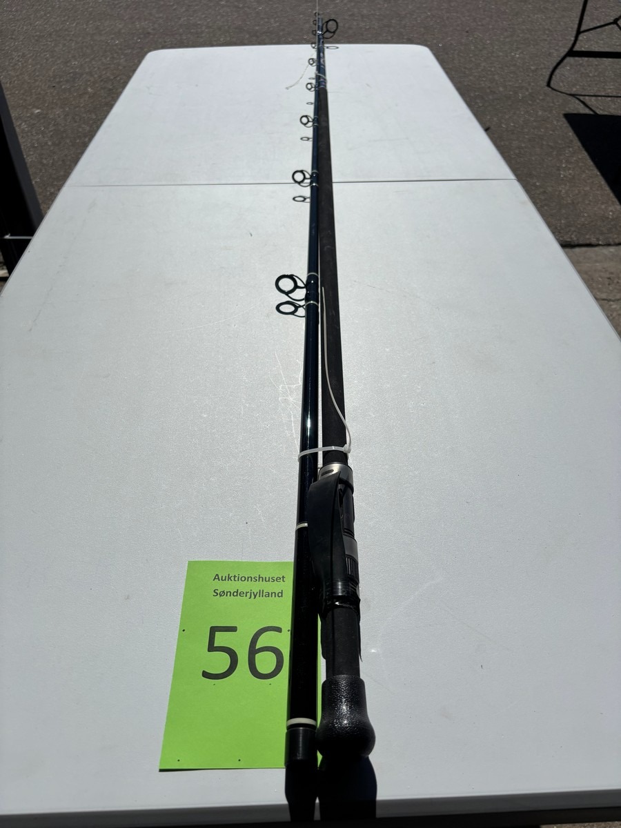 Fiskestang Leeda “Light Sport” i sort finish, designet i Great Britain