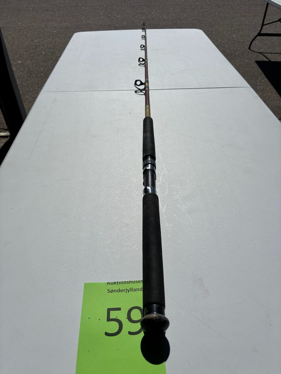 Fiskestang med Fuji FPS-20 hjulholder