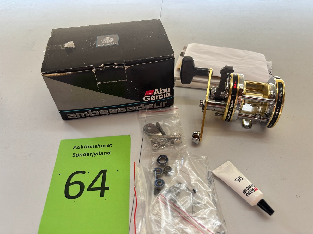 Multihjul fra Abu Garcia, model Ambassadeur BG 7000 NLD