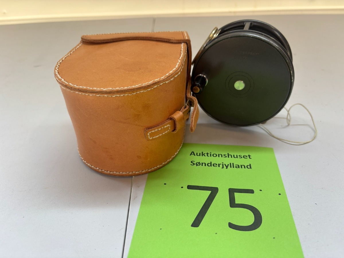 Hardy “The Zenith” fluehjul, fremstillet i England, leveres med original Hardy etui.