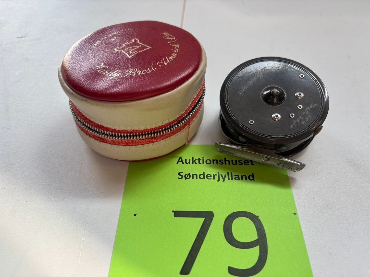 Hardy “The Featherweight” fluehjul, England, inkl. etui