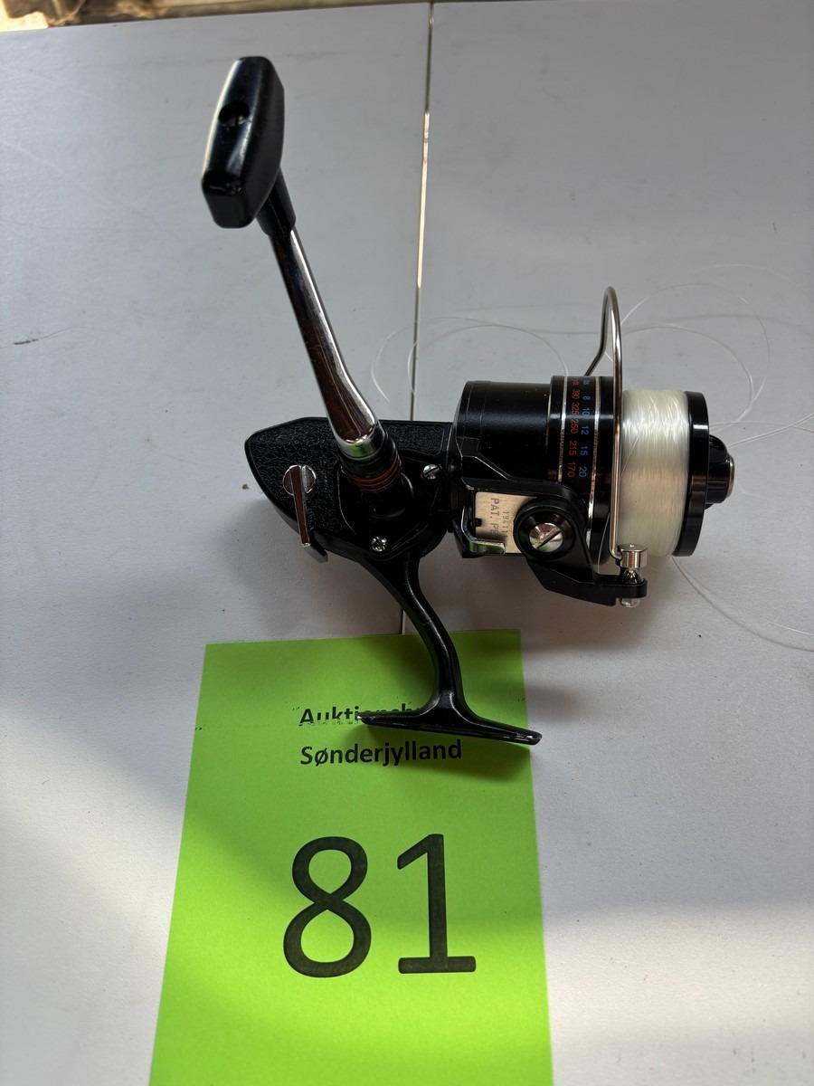 Klassisk fastspolehjul med kuglelejer og skivebremse