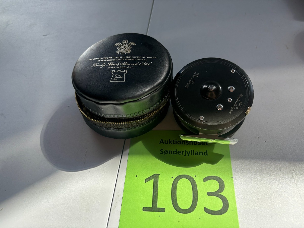 Hardy “The Zenith” fluehjul inkl. original etui.