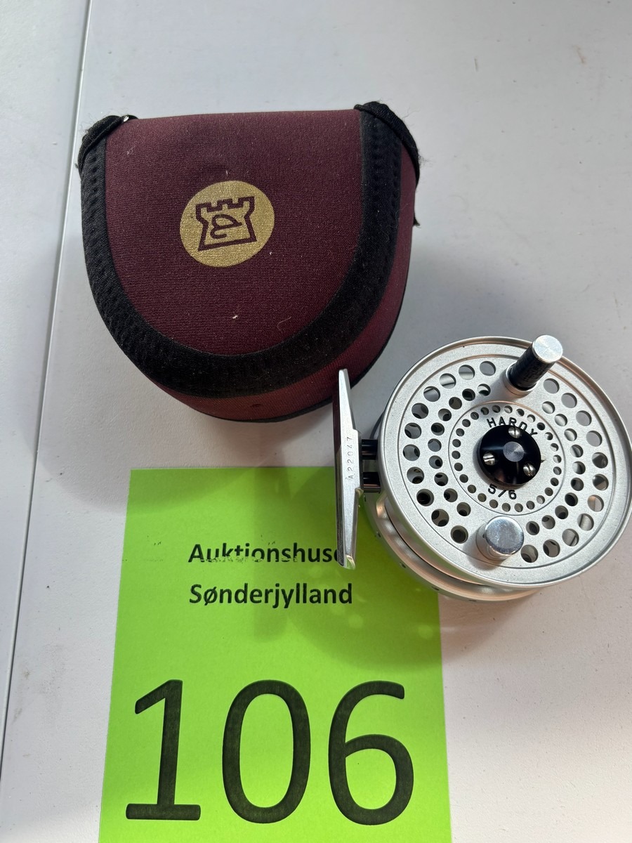 Hardy “Sirrus” fluehjul 5/6 inkl. etui.