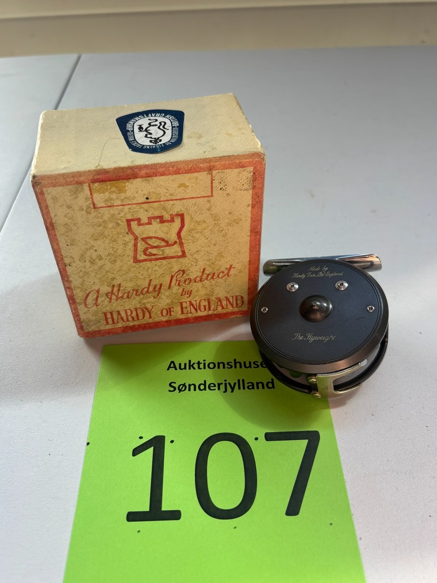 Hardy “The Flyweight” fluehjul inkl. original æske.