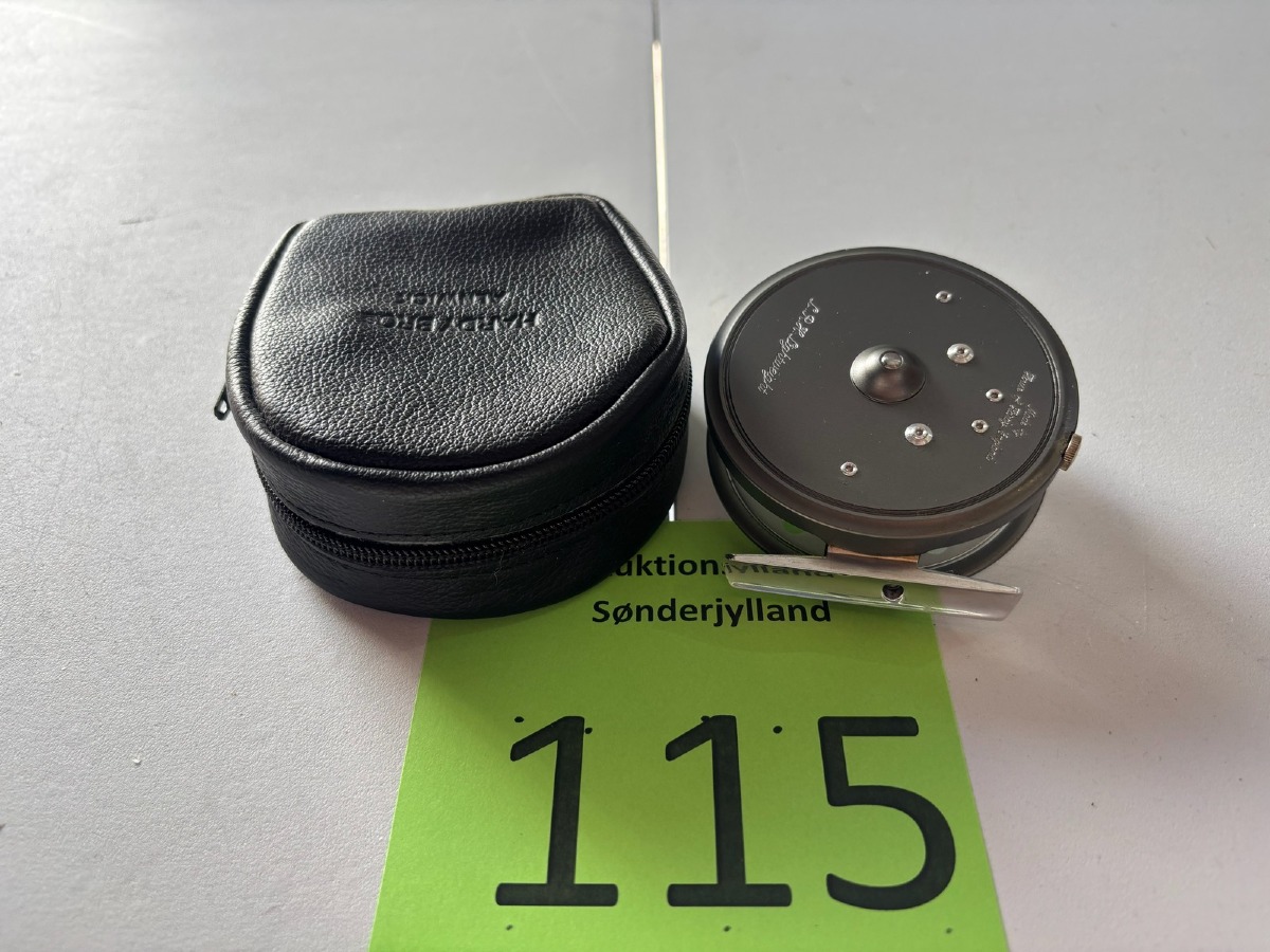 Hardy “L.R.H. Lightweight” fluehjul inkl. etui.