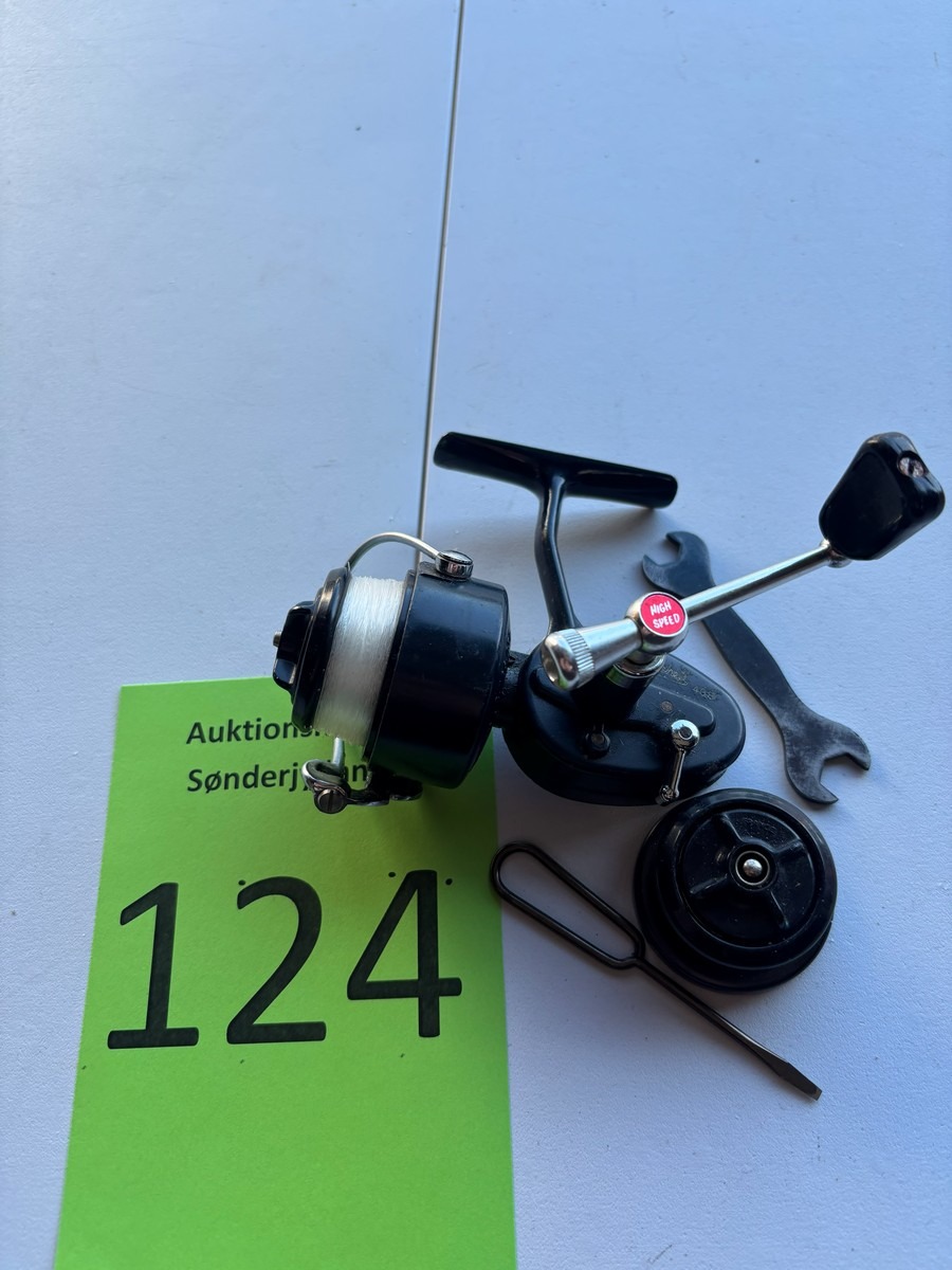 Garcia Mitchell 408 fastspolehjul med tilbehør