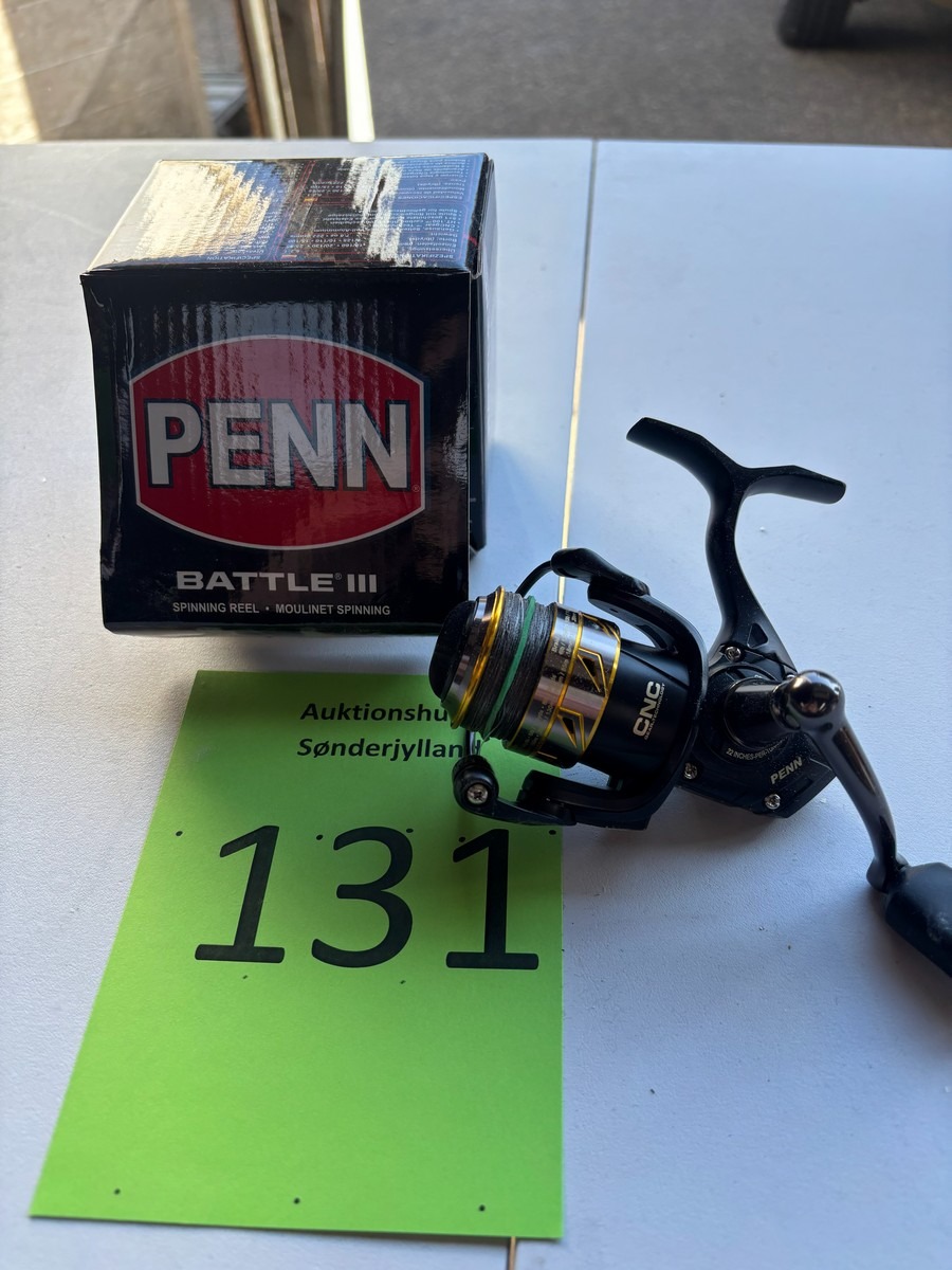 Fiskesnelle – PENN Battle III 1000 (med æske)