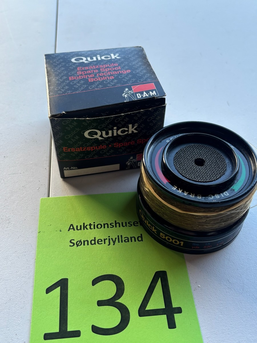 Ekstra spole – DAM Quick 5001 med æske