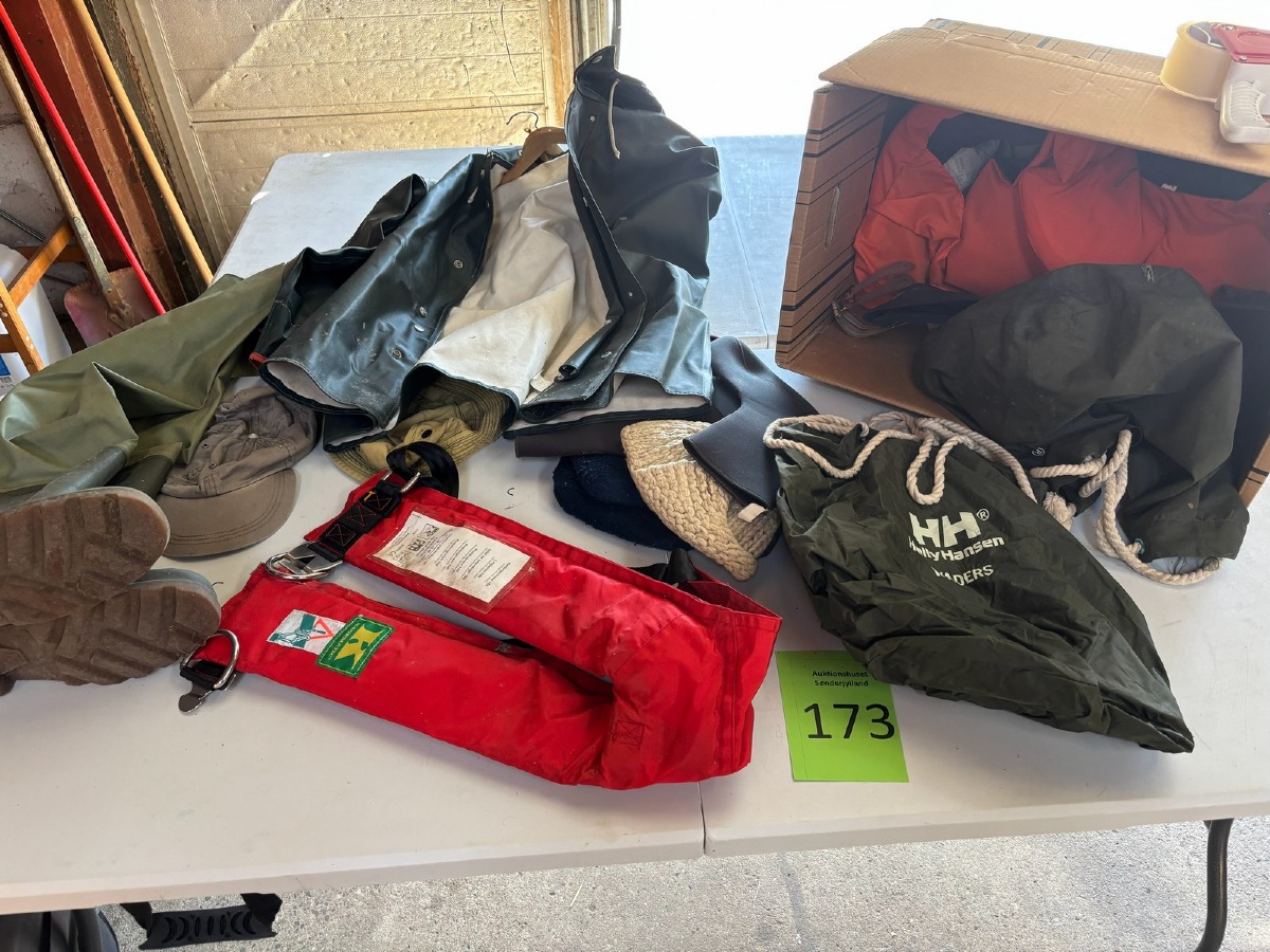 Diverse fisketøj, mm