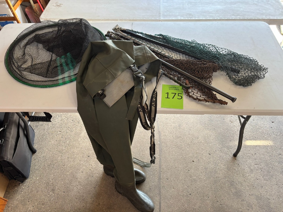 Vaders (Str. 47) samt diverse fiskenet