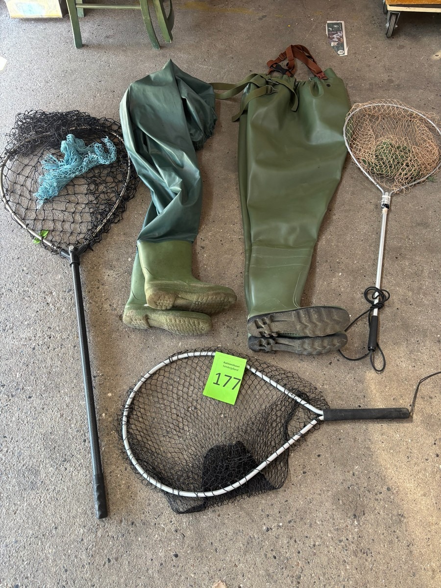 Diverse vaders & fiskenet