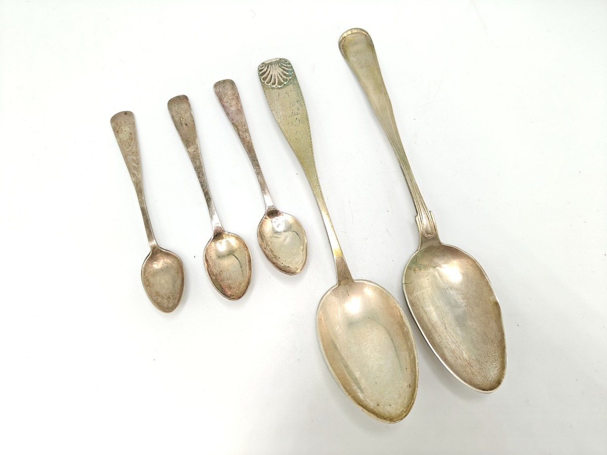 Ældre skeer af sølv