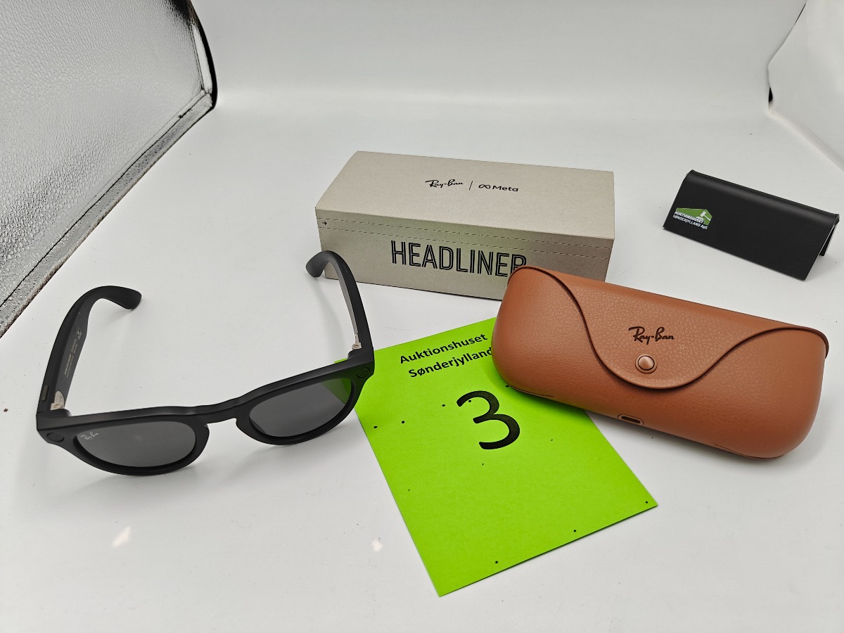 Ray Ban Meta Collection - Headliner black (Gen1)