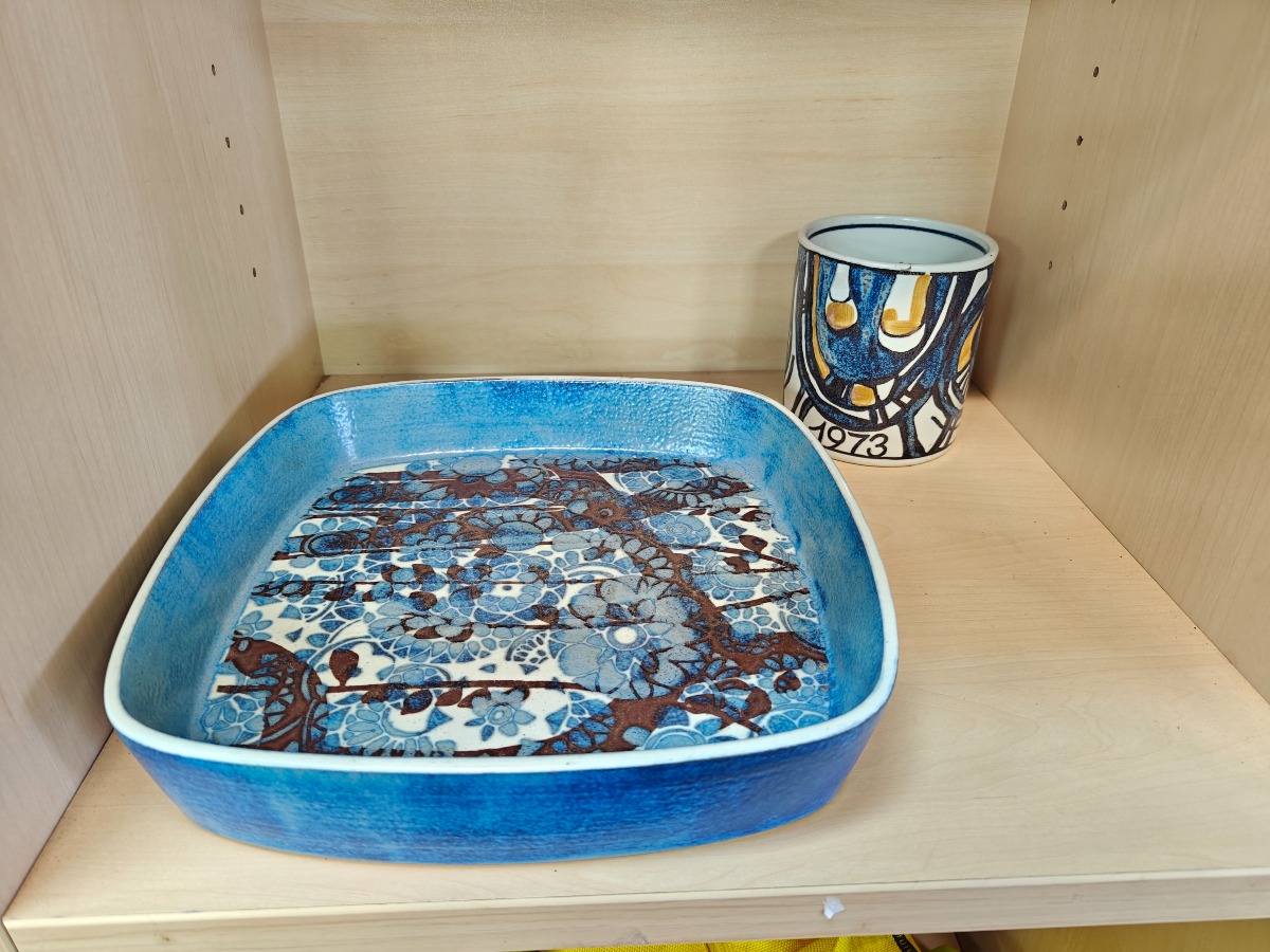 Johanne Gerber og Gerd Hiort Petersen for Royal Cph. Fajance. Bacca fad og årskrus (2)