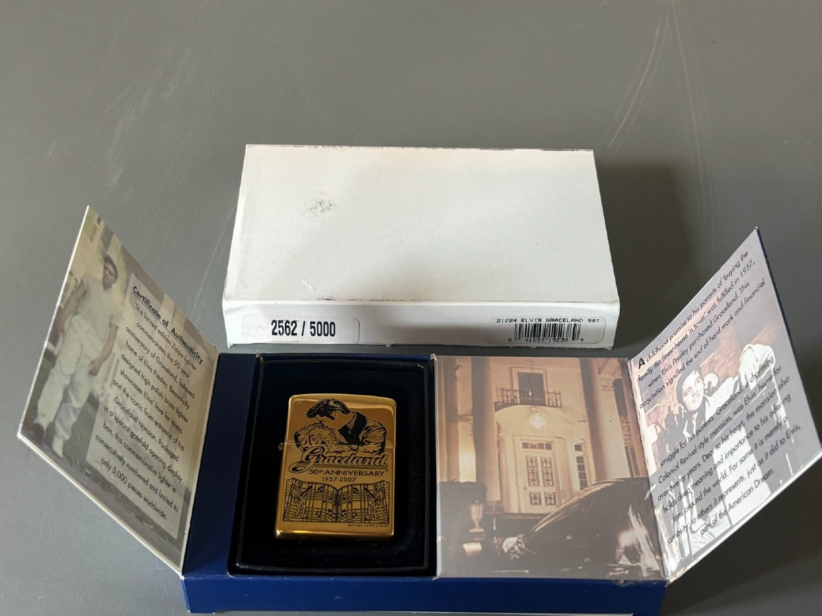 Zippo Graceland 50 år. 1957-2007