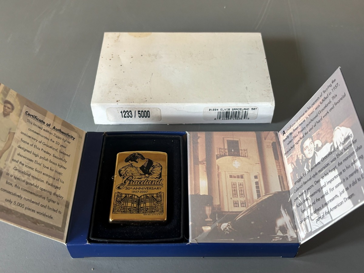 Zippo Graceland 50 år. 1957-2007