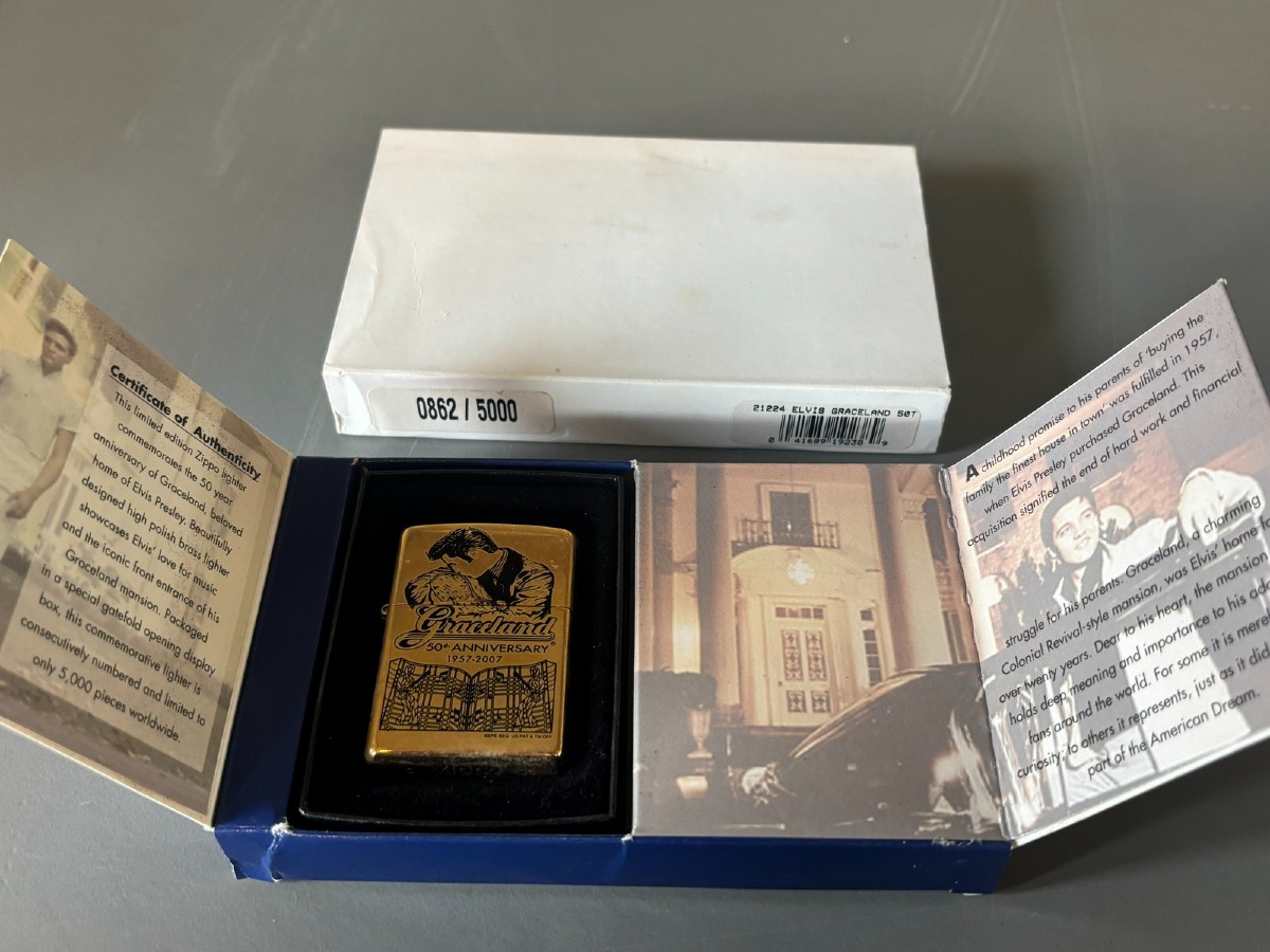 Zippo Graceland 50 år. 1957-2007