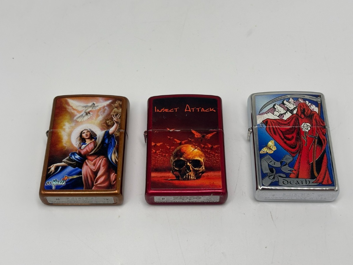 Zippo med By Mazzi  motiv og andre (3)