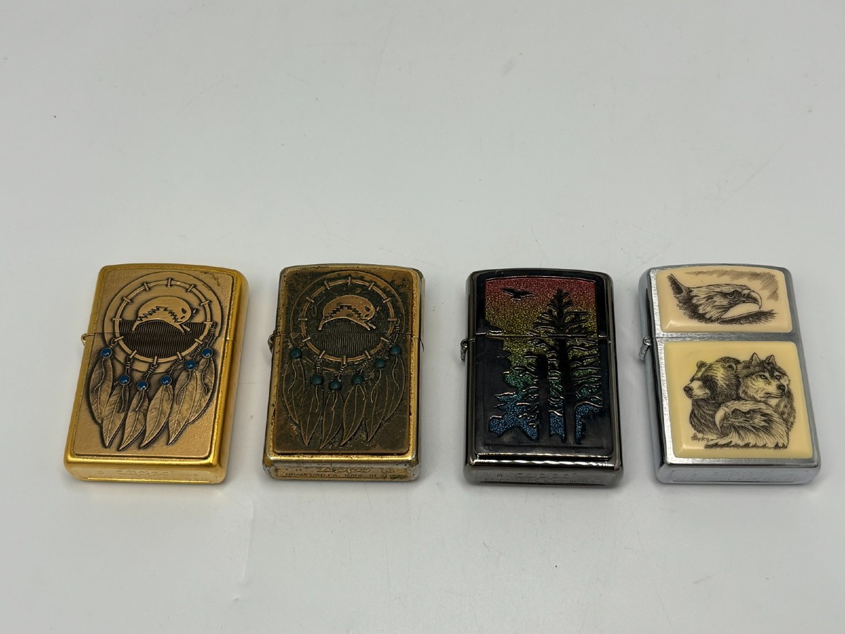 Zippo med nordamerikanske motiver (4)