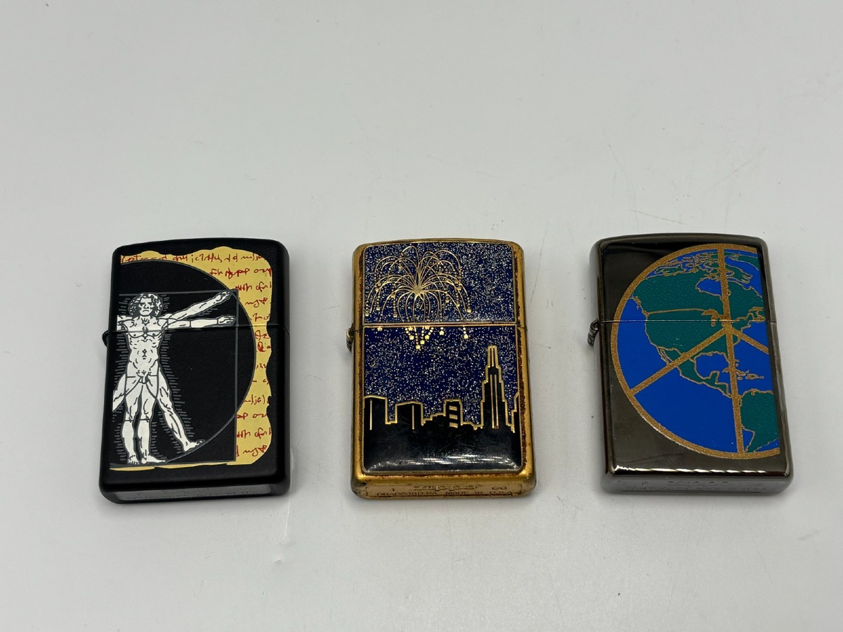 Zippo med forskellige motiver (3)