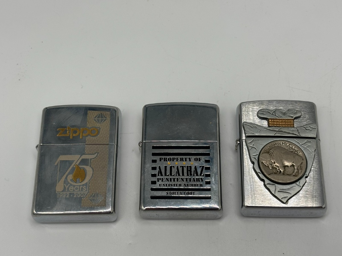Zippo. 3 lightere (3)